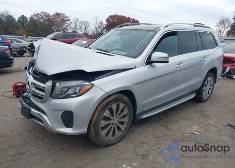 2017 Mercedes-Benz Gls 450 4Matic z USA, uszkodzony, nr VIN 4JGDF6EE3HA796106